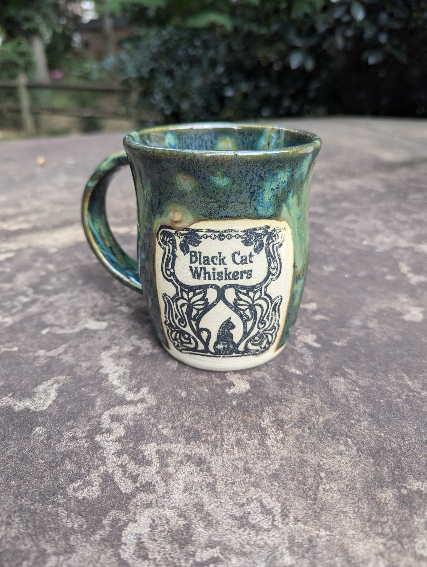 Black Cat Whiskers Mug