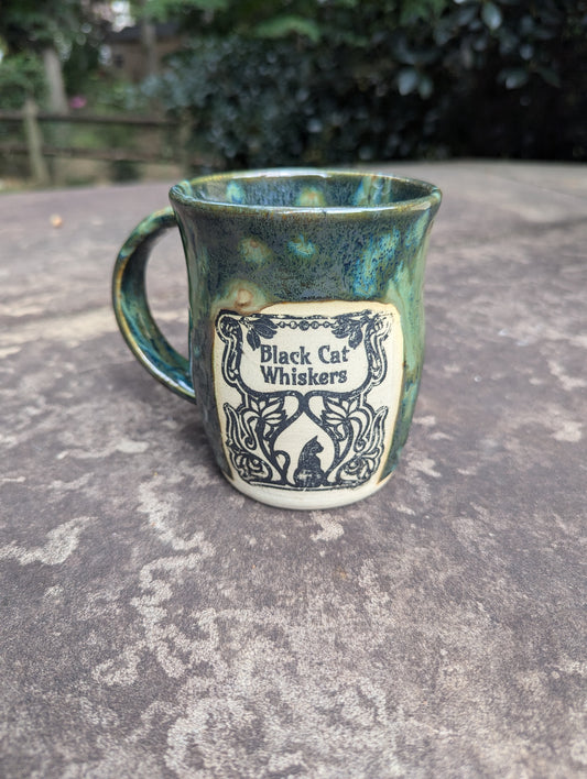 Black Cat Whiskers Mug